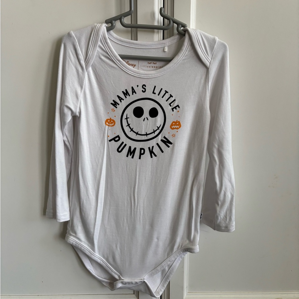 NWOT little sleepies long sleeve halloween 18-24 month bodysuit